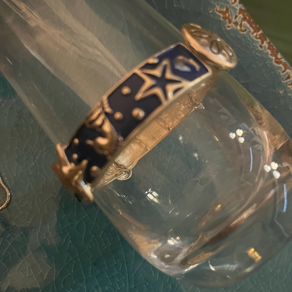 Blue beach bracelet
